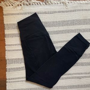 Black Lululemon Align Leggings, size 6